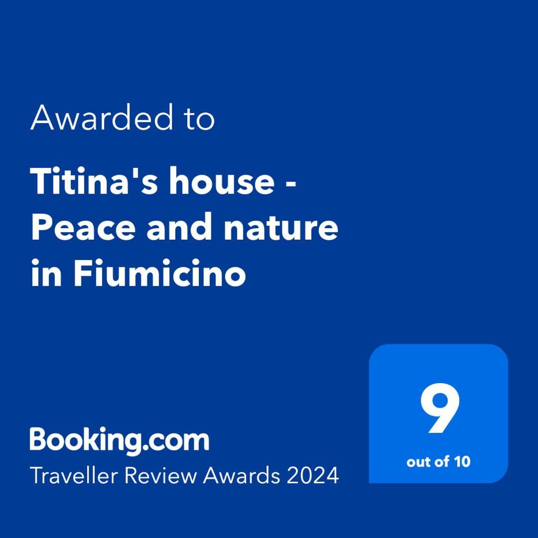 Ferienwohnung Fco Airport Titina'S House Fiumicino Exterior foto